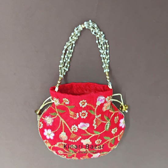 Embroidered Potli Bags Embroidered Potli Bags