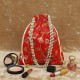 Festive Embroidered Potli Bag