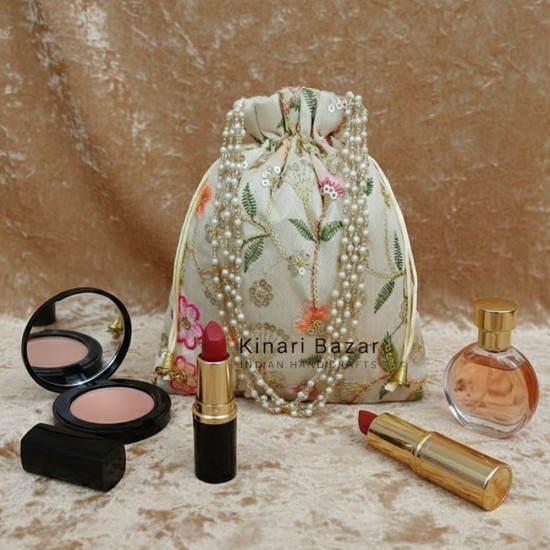 Festive Embroidered Potli Bag