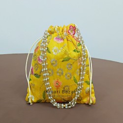 Festive Embroidered Potli Bag Festive Embroidered Potli Bag