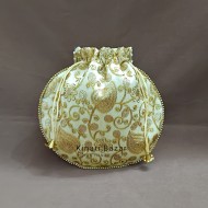 Gold Potli Bags Gold Potli Bags