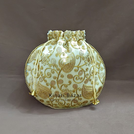 Gold Potli Bags