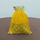 Gota Check Velvet Potli Bags Gota Check Velvet Potli Bags