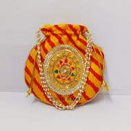 Gota Leheriya Potli Bags Gota Leheriya Potli Bags
