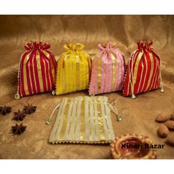 Gota Line Potli Bags