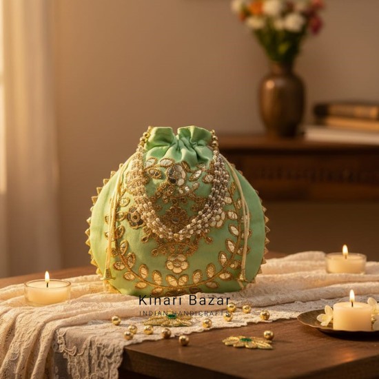 Gota Patti Potli Bags