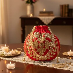 Gota Patti Potli Bags