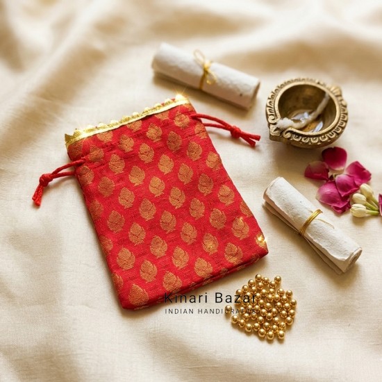 Haldi kumkum Potli Bags