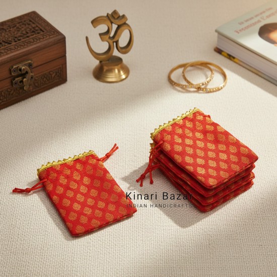 Haldi kumkum Potli Bags