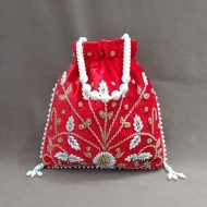 Handmade Bridal Potli Bags Handmade Bridal Potli Bags