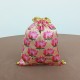 Lotus Print Potli Bags