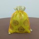 Paan Print Silk Drawstring Gift Potli Bags