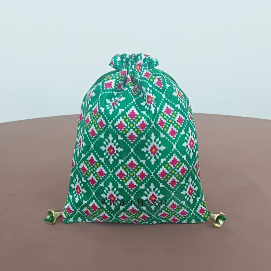 Patola Print Potli Bags for Gift