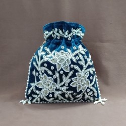 Pearl Beaded Potli Bag Pearl Beaded Potli Bag