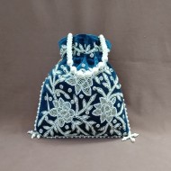 Pearl Beaded Potli Bag Pearl Beaded Potli Bag