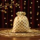 Polka Dot Favors Packaging Potli Bags