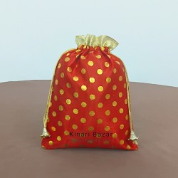 Polka Dot Favors Packaging Potli Bags Polka Dot Favors Packaging Potli Bags