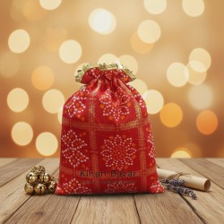 Rajasthani Print Potli Bags