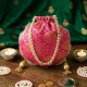 Silk Brocade Potli Bag