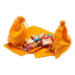 Silk Gift Potli Bags Silk Gift Potli Bags