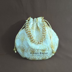 Thread Embroidery Potli Bags Thread Embroidery Potli Bags