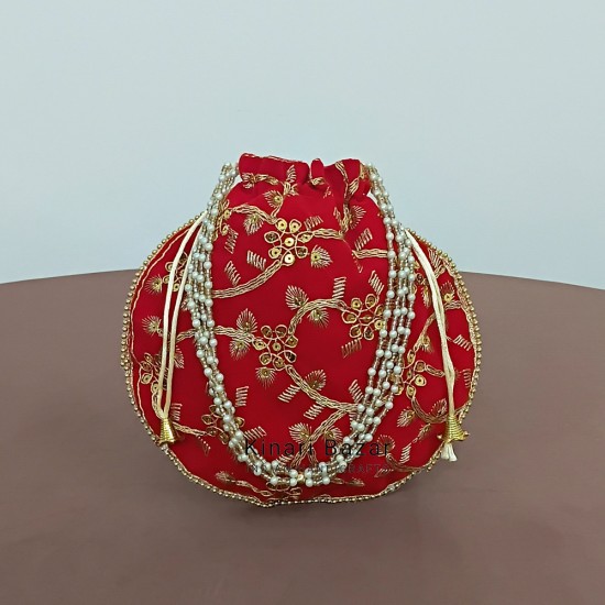 Traditional Indian Potli Bags Traditional Indian Potli Bags