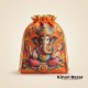 Ganesh Print Potli Bags