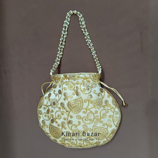 Gold Potli Bags