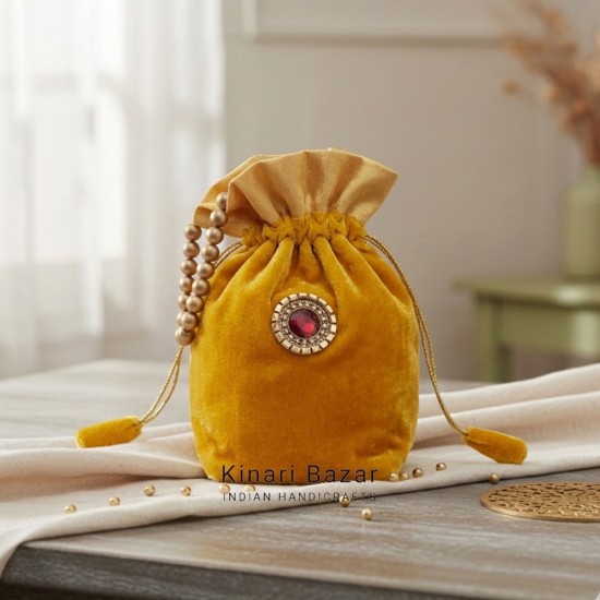 Velvet Potli Bag For Gift Packaging