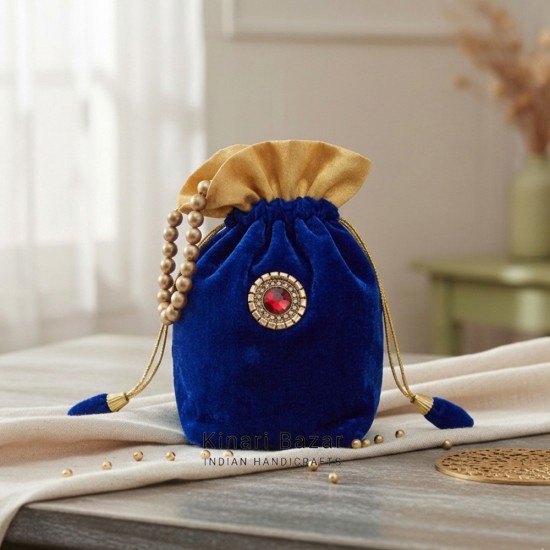 Velvet Potli Bag For Gift Packaging