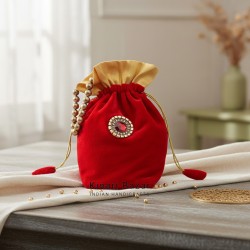 Velvet Potli Bag For Gift Packaging