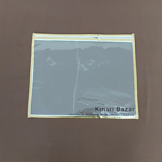 Transparent Saree Cover for Packaging