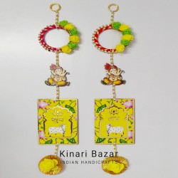 Pichwai Cow Wall Hanging for Diwali Pichwai Cow Wall Hanging for Diwali