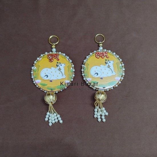 Pichwai Cow Wall Hanging for Diwali