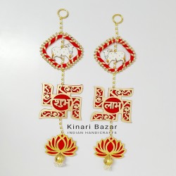 Shubh Labh Wall Hanging for Diwali Pooja