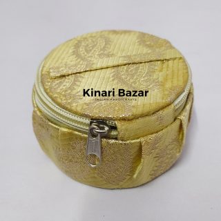Silk Brocade Matki Bangle Box