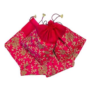 Embroided Gift Potli Bags Pouches